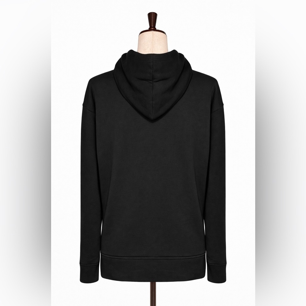 Provence France black & white sweatshirt hoodie.  M - Picture 2 of 3